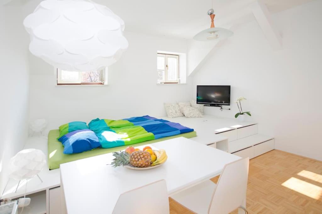 The Cute, Sunny Apartment In The Center +P Laibach Exterior foto
